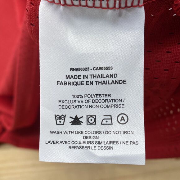 NEW XXL Nike Air Jordan Jumpman Classic Wings Mesh Jersey Red BQ8479-687 - Picture 7 of 9